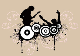 Music Illustration Vector Graphic