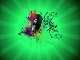 Music Speaker Vector Preview