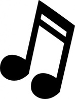 Musical Note 3 clip art