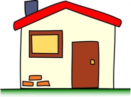 Buildings - My House clip art 