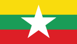 Myanmar Free Vector Flag 