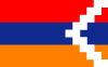 Nagorno Karabakh Vector Flag 