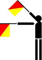 Naval Semaphore Flag O clip art Preview