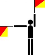 Naval Semaphore Flag P clip art Preview