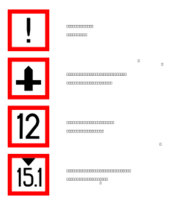 Navigation. Warning and regulatory signs Preview