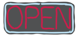 Neon Open Sign 