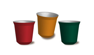 Nespresso Pixie Cup Vector for free 