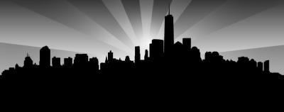 Buildings - New York Skyline Free Vector Graphic 