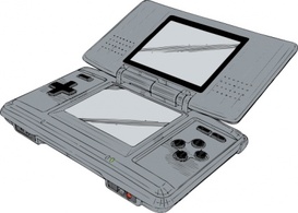 Technology - Nintendo Ds clip art 