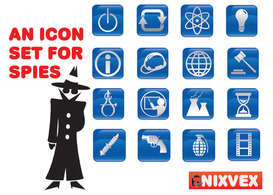 NixVex Icons for Spies Free Vectors Preview