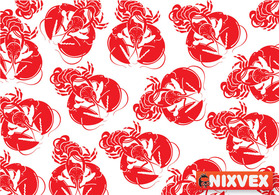 NixVex Lobster Free Vector Preview