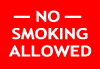 No Smoking 