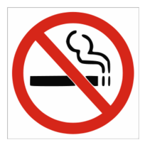 Signs & Symbols - No Smoking Sign 