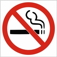 Signs & Symbols - No Smoking Sign clip art 