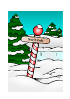 North Pole Sign