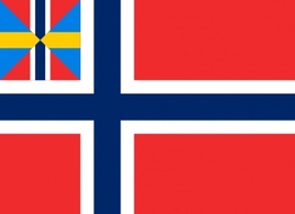 Signs & Symbols - Norwegian Union Flag clip art 