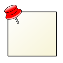 Business - Note with pin 