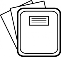 Notebook clip art