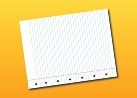 Backgrounds - Notebook Page Vector 