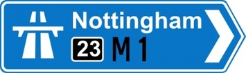 Signs & Symbols - Nottingham Road Signs clip art 