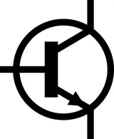 Npn Transistor Symbol clip art Preview