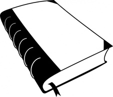 Objects - Old Book clip art 