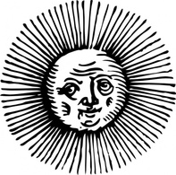 Nature - Old Sun clip art 