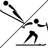 Olympic Sports Nordic Combined Pictogram clip art Preview