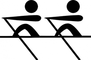 Olympic Sports Rowing Pictogram clip art Preview