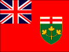 Ontario Vector Flag 