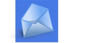 Open Envelope Icon clip art