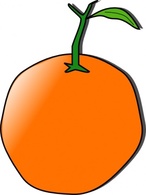 Orange clip art