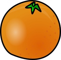 Orange clip art 