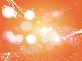 Backgrounds - Orange Scroll Background 