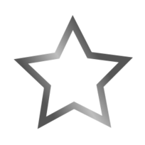 Objects - Outlined star icon 