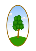 Oval Tree Landscape 2 Preview