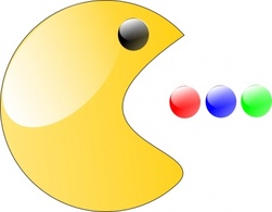 Pac Man clip art Preview