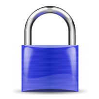 Padlock Blue