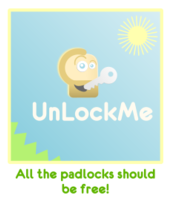 Padlock character