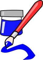 Paint Brush clip art