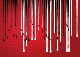 Paint Drips Vector