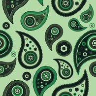 Backgrounds - Paisley Vector Pattern 