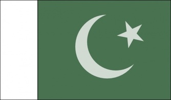 Signs & Symbols - Pakistani Official Flag clip art 