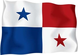 Panama Flag Vector Preview