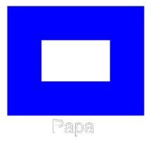 Papa Flag 