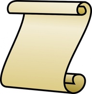 Papyrus Roll clip art Preview