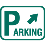 Parking Traffic Vector Sign