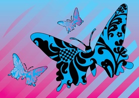 Animals - Pattern Butterflies 