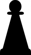 Pawn Chess Piece clip art