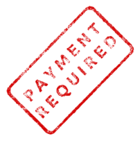 Payment Required Business Stamp 2